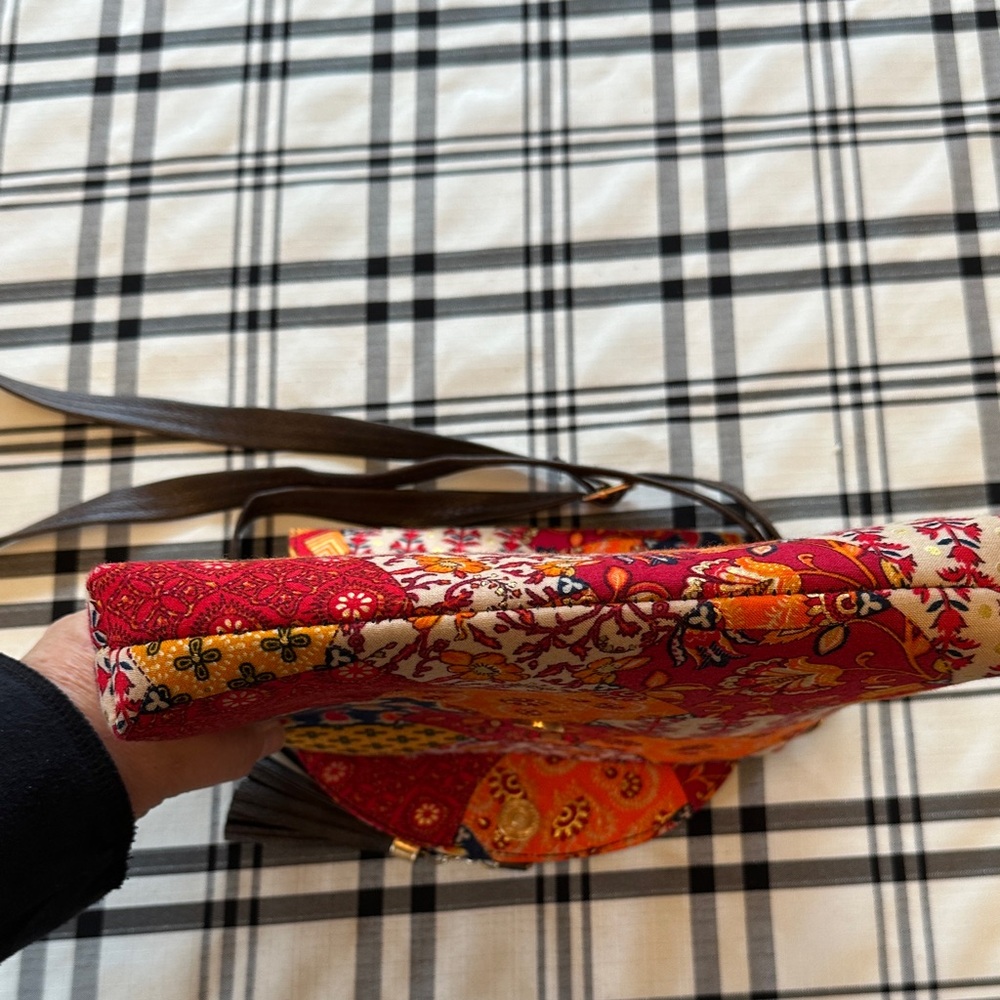 Colorful Patchwork Shoulder Bag - Picture 6 of 7